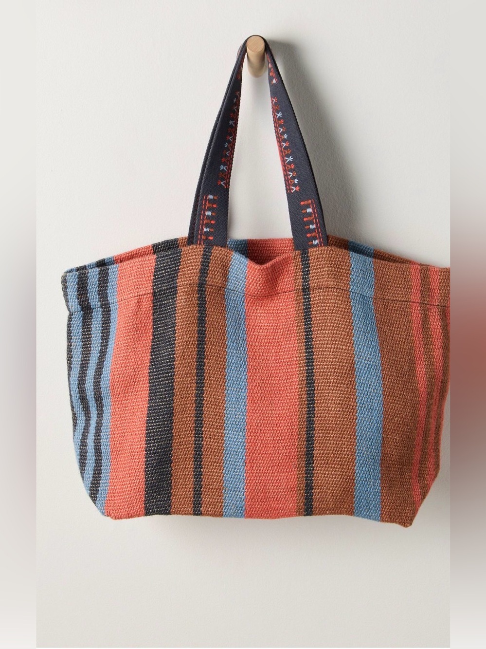 Free People Copacabana Tote in Coral Crush